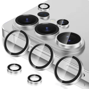 محافظ لنز دوربین فلزی اسپریگ مدل Ring Metal مناسب برای گوشی موبایل Galaxy S26 Ultra
