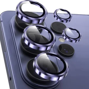 محافظ لنز دوربین فلزی اسپریگ مدل Ring Metal مناسب برای گوشی موبایل Galaxy S26 Ultra