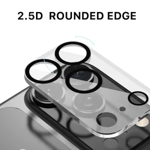 محافظ لنز دوربین شیشه‌ای آکوآرا مدل CLR 3D مناسب برای گوشی موبایل اپل iPhone 17 Pro
