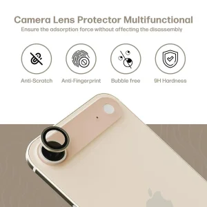 محافظ لنز دوربین اپیکوی مدل HD-ColorLenz مناسب برای گوشی موبایل اپل iPhone 17 Air