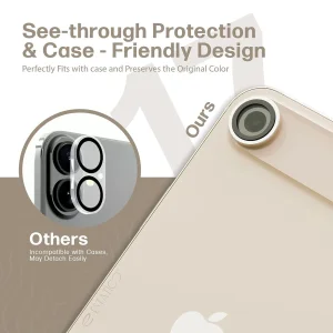 محافظ لنز دوربین اپیکوی مدل HD-ColorLenz مناسب برای گوشی موبایل اپل iPhone 17 Air