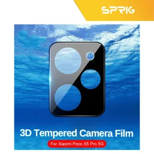 محافظ لنز دوربین اسپریگ مدل 3D-ANTIS مناسب برای گوشی موبایل شیائومی Poco X5 5G / Redmi Note 12 5G به همراه محافظ صفحه نمایش