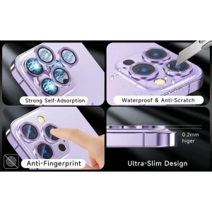 محافظ لنز دوربین اپیکوی مدل S Plus Lens مناسب برای گوشی موبایل اپل iPhone 17 Pro/17 Pro Max
