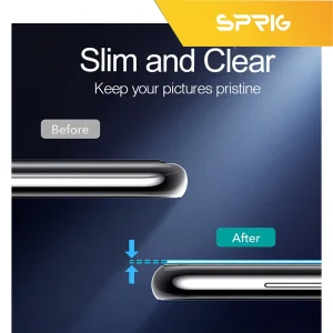 محافظ لنز دوربین اسپریگ مدل 3D-FU مناسب برای گوشی موبایل شیائومی Redmi 9T به همراه محافظ صفحه نمایش