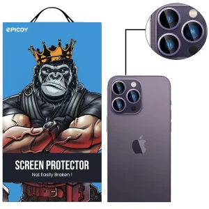 محافظ لنز دوربین اپیکوی مدل HD-ColorLenz مناسب برای گوشی موبایل اپل Iphone 14 Pro Max / 14 Pro
