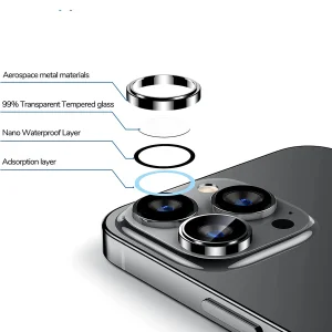 محافظ لنز دوربین اپیکوی مدل HD-ColorLenz مناسب برای گوشی موبایل اپل Iphone 14 Pro Max / 14 Pro