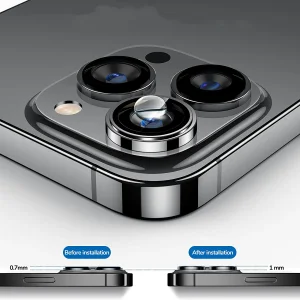 محافظ لنز دوربین اپیکوی مدل HD-ColorLenz مناسب برای گوشی موبایل اپل Iphone 14 Pro Max / 14 Pro