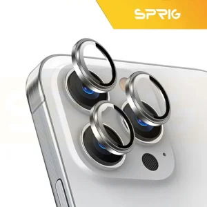 محافظ لنز دوربین اسپریگ مدل Ring metal-Super High quality مناسب برای گوشی موبایل اپل Iphone 16 Pro / 16 Pro max