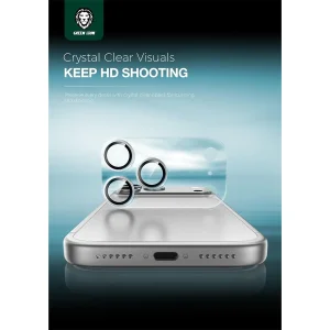 محافظ لنز دوربین گرین لاین مدل Kanzen Clear مناسب برای گوشی موبایل اپل iPhone 17 Pro Max