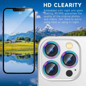 محافظ لنز دوربین اپیکوی مدل HD-ColorLenz مناسب برای گوشی موبایل اپل Iphone 15  / 15 Plus