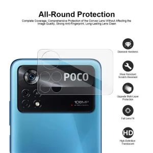 محافظ لنز دوربین اپیکوی مدل 3D-Clear مناسب برای گوشی موبایل شیائومی Poco X4 Pro 5G