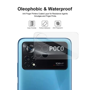 محافظ لنز دوربین اپیکوی مدل 3D-Clear مناسب برای گوشی موبایل شیائومی Poco X4 Pro 5G