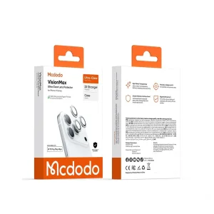محافظ لنز دوربین شیشه ای مک دودو مدل PF-733مناسب برای گوشی موبایل اپل iphone17promax