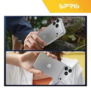 محافظ لنز دوربین فلزی اسپریگ مدل All-Round-IP مناسب برای گوشی موبایل اپل Iphone 17 Pro Max
