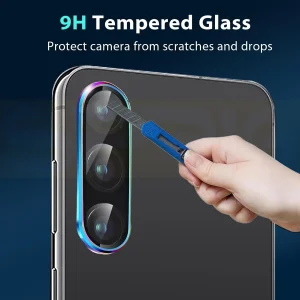 محافظ لنز دوربین اسپریگ مدل Ring metal مناسب برای گوشی موبایل سامسونگ Galaxy A36