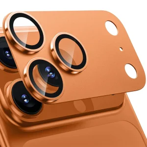 محافظ لنز دوربین فلزی آکوآرا مدل All-Round Premium Protection مناسب برای گوشی موبایل اپل iPhone 17 Pro