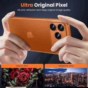 محافظ لنز دوربین فلزی آکوآرا مدل All-Round Premium Protection مناسب برای گوشی موبایل اپل iPhone 17 Pro