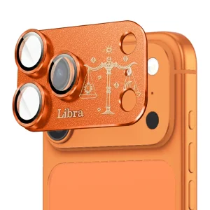 محافظ لنز دوربین فلزی اسپریگ مدل Libra مناسب برای گوشی موبایل اپل Iphone 17 Pro Max