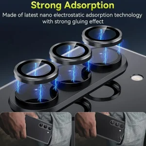 محافظ لنز دوربین فلزی آلتیمیت شیلد مدل Ring Metal مناسب برای گوشی موبایل سامسونگ Galaxy Z Fold 5