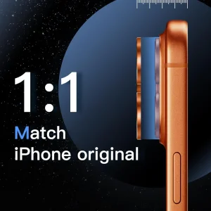 محافظ لنز دوربین شیشه‌ای لیتو مدل Optix مناسب برای گوشی موبایل اپل iPhone 17 Pro Max