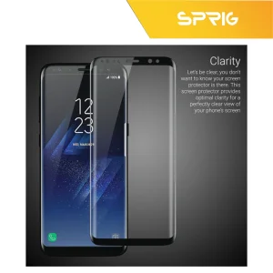 محافظ لنز دوربین اسپریگ مدل SH-FU مناسب برای گوشی موبایل سامسونگ Galaxy S9 به همراه محافظ صفحه نمایش