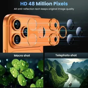 محافظ لنز دوربین گرین لاین مدل Camera Lens Pro مناسب برای گوشی موبایل اپل iPhone 17 Pro