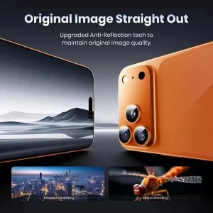 محافظ لنز دوربین گرین لاین مدل Camera Lens Pro مناسب برای گوشی موبایل اپل iPhone 17 Pro