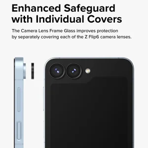 محافظ لنز دوربین آسان نصب آکوآرا مدل RNG EZ مناسب برای گوشی موبایل سامسونگ Galaxy Z Flip 6