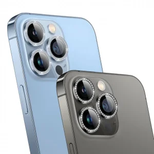 محافظ لنز دوربین گرین مدل Diamond مناسب برای گوشی موبایل اپل iPhone 13 Pro Max /iphone 13 Pro