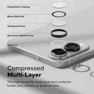 محافظ لنز دوربین اپیکوی مدل HD-ColorLenz مناسب برای گوشی موبایل سامسونگ Galaxy S25 Edge
