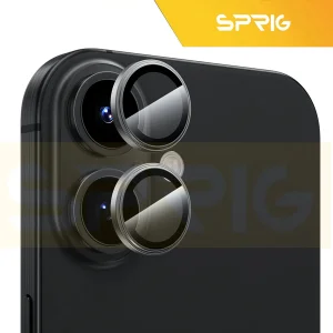 محافظ لنز دوربین اسپریگ مدل Ring Metal Luxury مناسب برای گوشی موبایل اپل Iphone 16 / 16 Plus