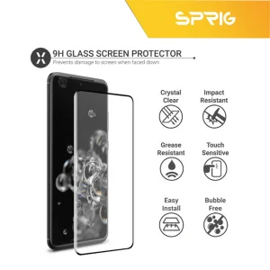 محافظ لنز دوربین اسپریگ مدل 3D-FU مناسب برای گوشی موبایل سامسونگ Galaxy S23 Ultra به همراه محافظ صفحه نمایش و محافظ پشت گوشی
