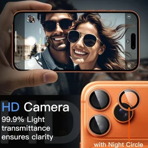 محافظ لنز دوربین آلتیمیت شیلد مدل High Quality Ring مناسب برای گوشی موبایل اپل iPhone 17 Pro Max