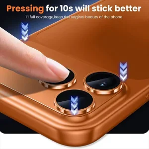 محافظ لنز دوربین اپیکوی مدل Metal Lens Shield مناسب برای گوشی موبایل اپل iPhone 17 Pro