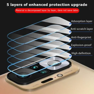 محافظ لنز دوربین اپیکوی مدل 3D Lens-Clear مناسب برای گوشی موبایل شیائومی Redmi Note 11/ Note 11s