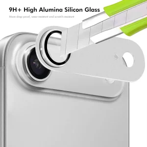محافظ لنز دوربین فلزی آکوآرا مدل All-Round Protection مناسب برای گوشی موبایل اپل iPhone 17 Air
