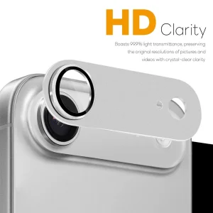 محافظ لنز دوربین فلزی آکوآرا مدل All-Round Protection مناسب برای گوشی موبایل اپل iPhone 17 Air