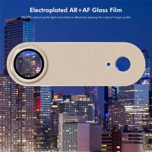 محافظ لنز دوربین فلزی آکوآرا مدل All-Round Protection مناسب برای گوشی موبایل اپل iPhone 17 Air