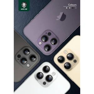 محافظ لنز دوربین گرین لاین مدل Camera Lens Pro مناسب برای گوشی موبایل اپل iphone 14Pro Max /14 Pro