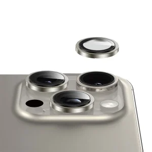 محافظ لنز دوربین ریمکس کد 1 مناسب برای گوشی موبایل اپل iPhone 16 Pro / 16 Pro Max
