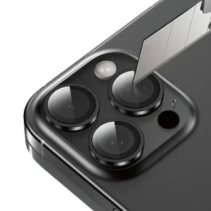 محافظ لنز دوربین ریمکس کد 1 مناسب برای گوشی موبایل اپل iPhone 16 Pro / 16 Pro Max