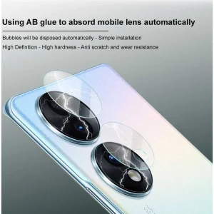 محافظ لنز دوربین اپیکوی مدل 3D Lens-Clear مناسب برای گوشی موبایل آنر 70