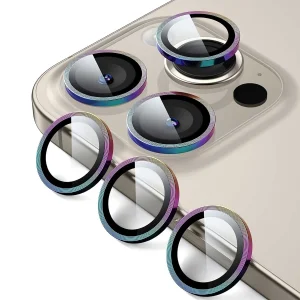 محافظ لنز دوربین اپیکوی مدل HD-ColorLenz مناسب برای گوشی موبایل اپل Iphone 15 Pro Max / 15 Pro