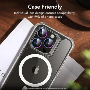 محافظ لنز دوربین اپیکوی مدل HD-ColorLenz مناسب برای گوشی موبایل اپل Iphone 15 Pro Max / 15 Pro