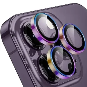 محافظ لنز دوربین اپیکوی مدل HD-ColorLenz مناسب برای گوشی موبایل اپل Iphone 15 Pro Max / 15 Pro