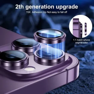 محافظ لنز دوربین اپیکوی مدل HD-ColorLenz مناسب برای گوشی موبایل اپل Iphone 15 Pro Max / 15 Pro