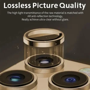 محافظ لنز دوربین اپیکوی مدل HD-ColorLenz مناسب برای گوشی موبایل اپل Iphone 15 Pro Max / 15 Pro