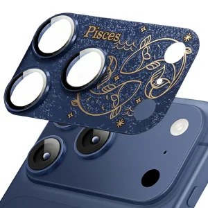 محافظ لنز دوربین فلزی اسپریگ مدل Pisces مناسب برای گوشی موبایل اپل Iphone 17 Pro Max