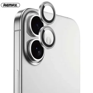 محافظ لنز دوربین ریمکس مدل GL-27 مناسب برای گوشی موبایل اپل iPhone 16 / 16 Plus