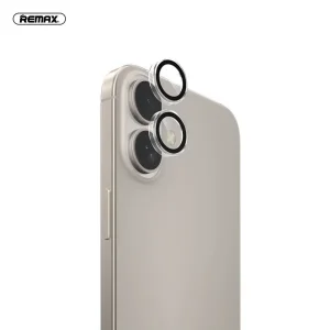 محافظ لنز دوربین ریمکس مدل GL-27 مناسب برای گوشی موبایل اپل iPhone 16 / 16 Plus